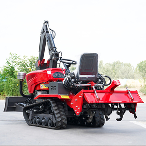 Tracteur agricole multifonctionnel sur chenilles 25HP 35HP 50HP avec rotoculteur et cultivateur – Prix usine - Product Image 4