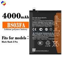 Baterai Pengganti Berkualitas Tinggi BS03FA 4000mAh untuk Xiaomi Black Shark 2 Por Baterai Ponsel Original