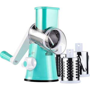 Râpe manuelle à tambour pour fruits et légumes, hachoir, trancheuse à pommes de terre et à oignons, outils de cuisine - Product Image 1