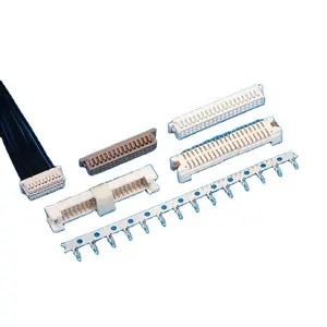 Conector de contato de crimpagem para fio discreto PCB HRS Hirose DF13 estanhado