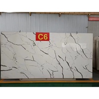 Harga Grosir Batu Kuarsa 3200x1600mm Desain Modern untuk Meja Dapur Batu Kuarsa