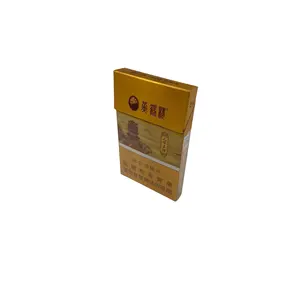 도매 공장 제조 사용자 정의 시가 담배 종이 상자 실버 홀로그램 카드 UV 인쇄