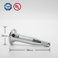 Kit de suspension de poussoirs légers en laiton avec placage pour pince à câble suspendue à LED vente en gros