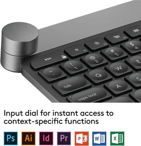 Personnalisé russe Logitech Craft Bureau Pc Ipad Mobile ordinateur portable tablette en aluminium Usb sans fil clavier de jeu avec interrupteurs - Product Image 2
