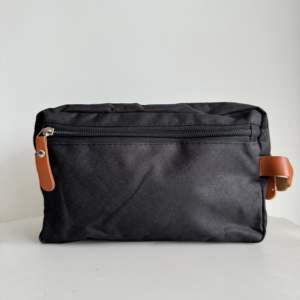 Double-Layer Oxford Cloth <b>Toiletry</b> <b>Bag</b> For Men, Solid Color Cosmetic Storage Organizer With Large Capacity 2.0-3.0L, Ideal For B - Product Image 5