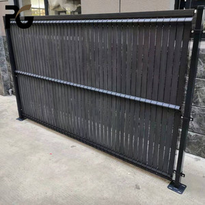 3d Panel Fence Occultation Pvc Kit Cloture Security Privacy Panel Strip Garden Panneau Grillage Rigide <span class=keywords><strong>Vert</strong></span> 250m Galvanize Mesh - Product Image 1