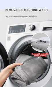 כרית חימום לצוואר ולכתפיים ABJ קריסטל סופר רכה במיוחד, גדולה במיוחד, ניתנת לחימום במיקרוגל, 9 דרגות חום, הגנה מפני התחממות יתר - Product Image 4