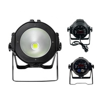 AICPOSE Équipement de Scène Professionnel 200W COB LED Par Light Blanc Froid Blanc Chaud RGBW DMX LED COB Par Light