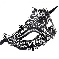 Luxe Mardi Gras femmes mascarade strass masques vénitien soirée bal carnaval Halloween fête masques Sexy