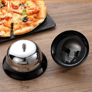Venta al por mayor, servicio <span class=keywords><strong>de</strong></span> escritorio tradicional, llamada <span class=keywords><strong>de</strong></span> <span class=keywords><strong>cocina</strong></span> a Camarero, botón <span class=keywords><strong>de</strong></span> llamada <span class=keywords><strong>de</strong></span> mesa plateado <span class=keywords><strong>de</strong></span> acero inoxidable, timbre <span class=keywords><strong>para</strong></span> <span class=keywords><strong>restaurante</strong></span>, Bar - Product Image 5