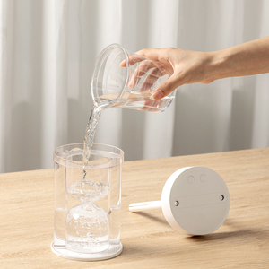 Lámpara de Niebla LED para Dormitorio, Humidificador de Aire Portátil Doble para el Hogar, Luz H2O Ultrasónica, Atomizador Eléctrico USB - Product Image 2
