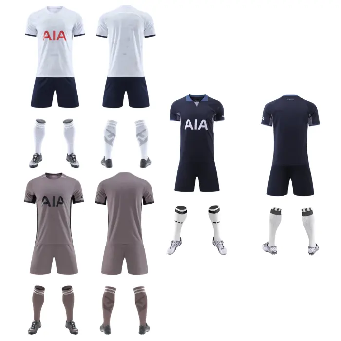 Groothandel Producten Engeland 23 24 Mannen Kinderen Voetbal Kits Full Set Voetbal Kit Jersey Shirt Custom Team Club Uniformen