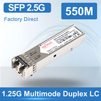 Módulo Transceptor Óptico SFP INFINOL 2.5G Dúplex 550m 850nm LC DDM de Doble Núcleo MMF 850nm 2.5G SFP