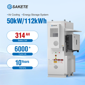 SAKETE Batería de Litio de 50kw y 112kwh con 10 Años de Garantía, 8000 Ciclos, Sistema ESS Todo en Uno para Uso Comercial en Sistemas Solares - Product Image 1