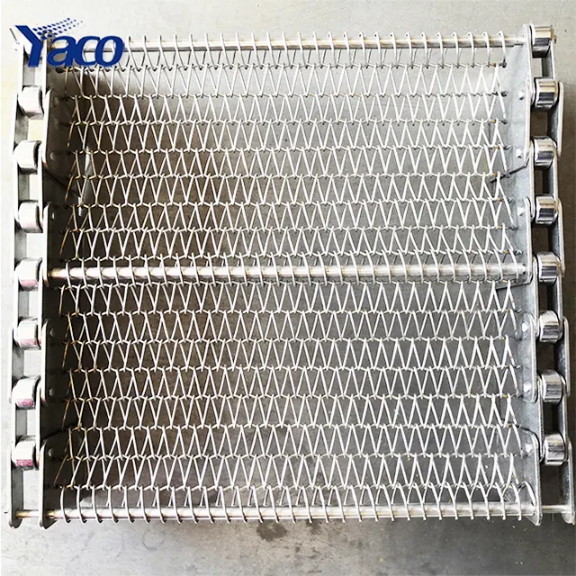 उच्च तापमान SS304 स्टेनलेस स्टील श्रृंखला सर्पिल कन्वेयर बेल्ट/धातु संतुलन बुनाई तार जाल बेल्ट कन्वेयर जाल बेल्ट कीमत