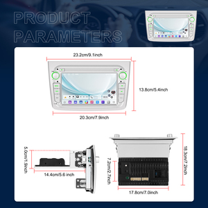 Podofo pour <span class=keywords><strong>Alfa</strong></span> <span class=keywords><strong>Romeo</strong></span> <span class=keywords><strong>MITO</strong></span> 2008-2016 7 "Android <span class=keywords><strong>autoradio</strong></span> 2 + 64G sans fil Carplay/Android Auto/WiFi/GPS <span class=keywords><strong>Autoradio</strong></span> fournisseur en gros - Product Image 5