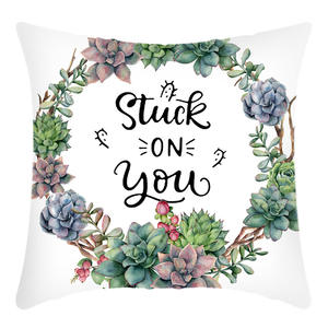 Almohadas estampadas con estampado de <span class=keywords><strong>cactus</strong></span>, funda de cojín para sofá para el hogar, funda de cojín para sala de estar y dormitorio, decoración del hogar - Product Image 4