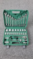 Jeu d'outils combinés à cliquet 108 pièces avec logo personnalisé OEM, embouts de réparation automobile CRV