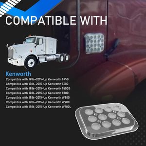Filtre à air extérieur pour cabine, 2 couches filtrantes, pour Kenworth |   Pour Kenworth T450 T600 T600B T800 <span class=keywords><strong>W800</strong></span> OE de 1986 à <span class=keywords><strong>2015</strong></span> #   CF19501C 19501C - Product Image 3