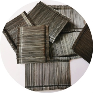 Fibre d'acier Yusen Manufacturing en ondulation droite, ondulée, ondulée et corruguée, <span class=keywords><strong>prix</strong></span> pour la construction de <span class=keywords><strong>béton</strong></span> projeté, centrale hydroélectrique - Product Image 1