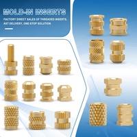 Molded in Brass Threaded Insert for Plastic Injection Molding Factory