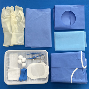 <span class=keywords><strong>Kit</strong></span> de procédure pour ligne <span class=keywords><strong>PICC</strong></span> médicale jetable avec accessoires complets et plateau d'insertion - Product Image 4