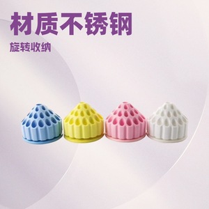 Supports cross-border dental special dental nib and drill bit storage <b>tool</b> <b>box</b>, multi-functional grinding bit management <b>box</b> - Product Image 2