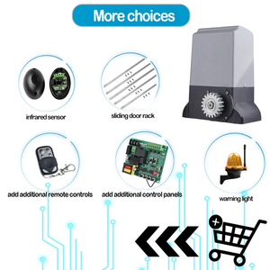 Phần cứng Kit an ninh mạnh mẽ tinh khiết Đồng động cơ dễ dàng cài đặt ac750w 1800kg Tự động cửa trượt cửa mở nhà điều hành - Product Image 4