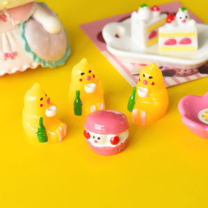 Cabochon <span class=keywords><strong>japonais</strong></span> en résine <span class=keywords><strong>de</strong></span> dessin animé <span class=keywords><strong>de</strong></span> gâteau Kawaii pour le bricolage, le scrapbooking, <span class=keywords><strong>la</strong></span> décoration artisanale <span class=keywords><strong>de</strong></span> <span class=keywords><strong>la</strong></span> maison <span class=keywords><strong>de</strong></span> poupée, accessoires alimentaires miniatures - Product Image 5