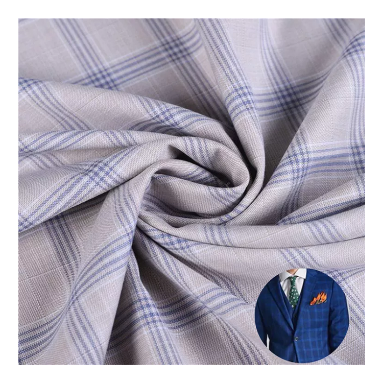 Индивидуальный дизайн, большой клетчатый костюм, Униформа, ткань, коричневый стиль, саржевая ткань