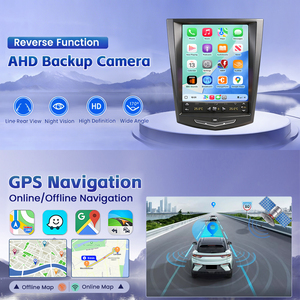 Radio de Coche Android de 9.7 Pulgadas para <span class=keywords><strong>Cadillac</strong></span> ATS ATSL XTS SRX <span class=keywords><strong>CTS</strong></span> 2013-2019, Reproductor Android <span class=keywords><strong>Auto</strong></span>, BT, Wifi, FM/AM, RDS, DSP, SWC, Reproductor de DVD - Product Image 3