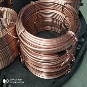 Prix au kg du tuyau/<span class=keywords><strong>tube</strong></span> en cuivre pour <span class=keywords><strong>climatiseur</strong></span> et réfrigération, isolation fendue, norme EN1507, BS2871 - Product Image 5