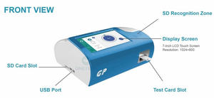GP 제조업체 도매 최저가 핫도그 고양이 동물병원 인체 및 수의학 면역형광 정량 분석기 - Product Image 2