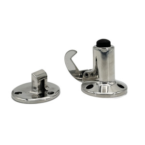 Chufan <b>Door</b> Stop PH1241 Stainless Steel Wall Mount Entry <b>Door</b> Holder <b>Spring</b> Loaded Hook Design - Product Image 4