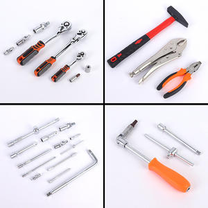 Ensemble de 150 pièces d'outils de réparation de moteur automobile, kit de tournevis à embouts rapides, pinces à cliquet, marteaux, finition nickel perlé - Product Image 2