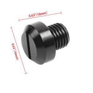 Vis de rétroviseur de moto M10, bouchon décoratif en aluminium pour remplacement et réparation, noir, rouge, bleu, or, violet - Product Image 2