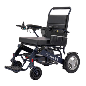 Fauteuil roulant robuste 200 kg avec moteur sans balais, chaise de mobilité pliable et portable pour utilisateurs corpulents et grands HBS0122 Notre fauteuil roulant bariatrique - Product Image 6