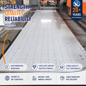 Tôle en acier inoxydable AISI de précision ASTM Standard 430 304, finition n°1, 4'x10', pour la fabrication d'ascenseurs - Product Image 1