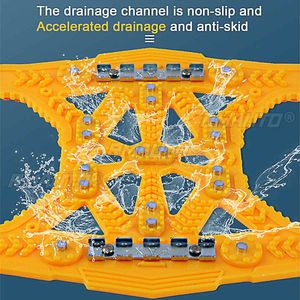 1 pièce Chaînes à neige pour pneus de voiture d'hiver, chaînes antidérapantes pour pneus, sangle de câble pour roues, chaîne d'urgence extérieure hivernale - Product Image 5