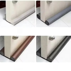 Bande d'étanchéité grise imperméable pour bas de <span class=keywords><strong>porte</strong></span>, grand bloqueur de bruit pour <span class=keywords><strong>porte</strong></span>, protection insonorisante, autres accessoires pour portes et fenêtres - Product Image 4