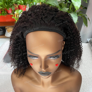 Wholesale Afro Kinky Curly <strong>Half</strong> <strong>Wigs</strong> Human Hair Adjustable Breathable Machine Made Human Flip Over Drawstring Ins Human Hair <strong>Wig</strong> - Product Image 2