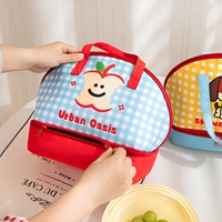 Sac isotherme pour boîte à repas DICHOS, vente promotionnelle, grande capacité, bloc de glace, boîte à lunch personnalisée, sac de conservation, double compartiment