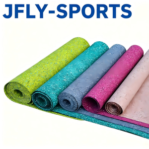 Rouleaux de revêtement de sol en caoutchouc personnalisables, haute densité, résistants aux chocs, pour salle de sport intérieure, centre d'entraînement physique - Product Image 1