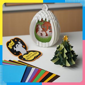 Giấy cardstock màu cho hàng thủ công-10 màu sắc rực rỡ, 8.27x11.69 inch, hai mặt, hoàn hảo cho thẻ, in ấn, dự án tự làm - Product Image 2