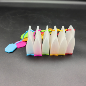 Filtre infuseur à thé en silicone en forme de sac, personnalisé, pas cher, pour thé en vrac, boule <span class=keywords><strong>filtrante</strong></span>, passoire à thé - Product Image 2