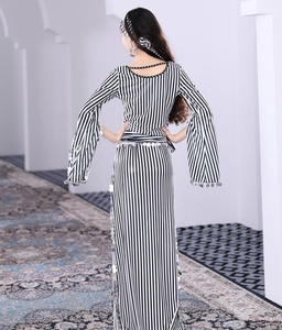 Traje Casual de Danza del Vientre, <span class=keywords><strong>Vestido</strong></span> Largo Estilo <span class=keywords><strong>Egipcio</strong></span> Folclórico Saidi, Incluye Bastón, para Presentaciones de Verano para Mujeres - Product Image 2