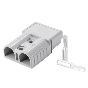 Connettore per Batteria Automobilistica Heavy Duty 50A-350A, 600V, 2P, Terminali in Rame, Alloggiamento in ABS, Tipo <span class=keywords><strong>DIN</strong></span> DC per Carrelli Elevatori e Motoscafi, per 94 - Product Image 6