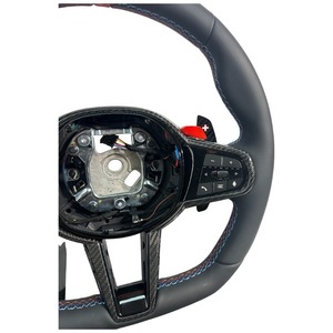 Volante Deportivo Personalizado en Cuero con Costuras a Color, Estilo LCI CS, para Modelos G Series M2/M3/M4 2021 - Product Image 5