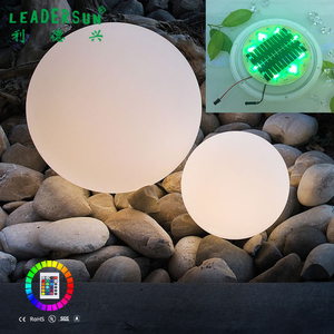 Lampe à Cristal à Énergie Solaire, Lumière Sphérique LED RVB, Lumière de Jardin en Plastique PE avec Alimentation par Batterie LED CC, Boule LED Solaire - Product Image 2