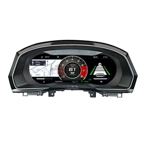Tableau de bord LCD 10,25 pouces pour VW Volkswagen Golf 7 2006, compteur de vitesse numérique, moniteur de cockpit virtuel, nouvelle mise à niveau - Product Image 4